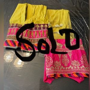 Junaid Jamshed Little Girls Pakistani Dress